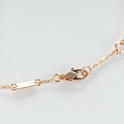 Van Cleef & Arpels 18K Rose Gold Carnelian Sweet Alhambra Heart Bracelet 4 of 7