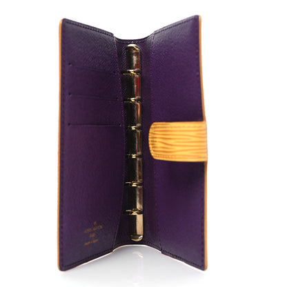 Louis Vuitton Epi Small Ring Agenda Cover Tassil 5 of 8