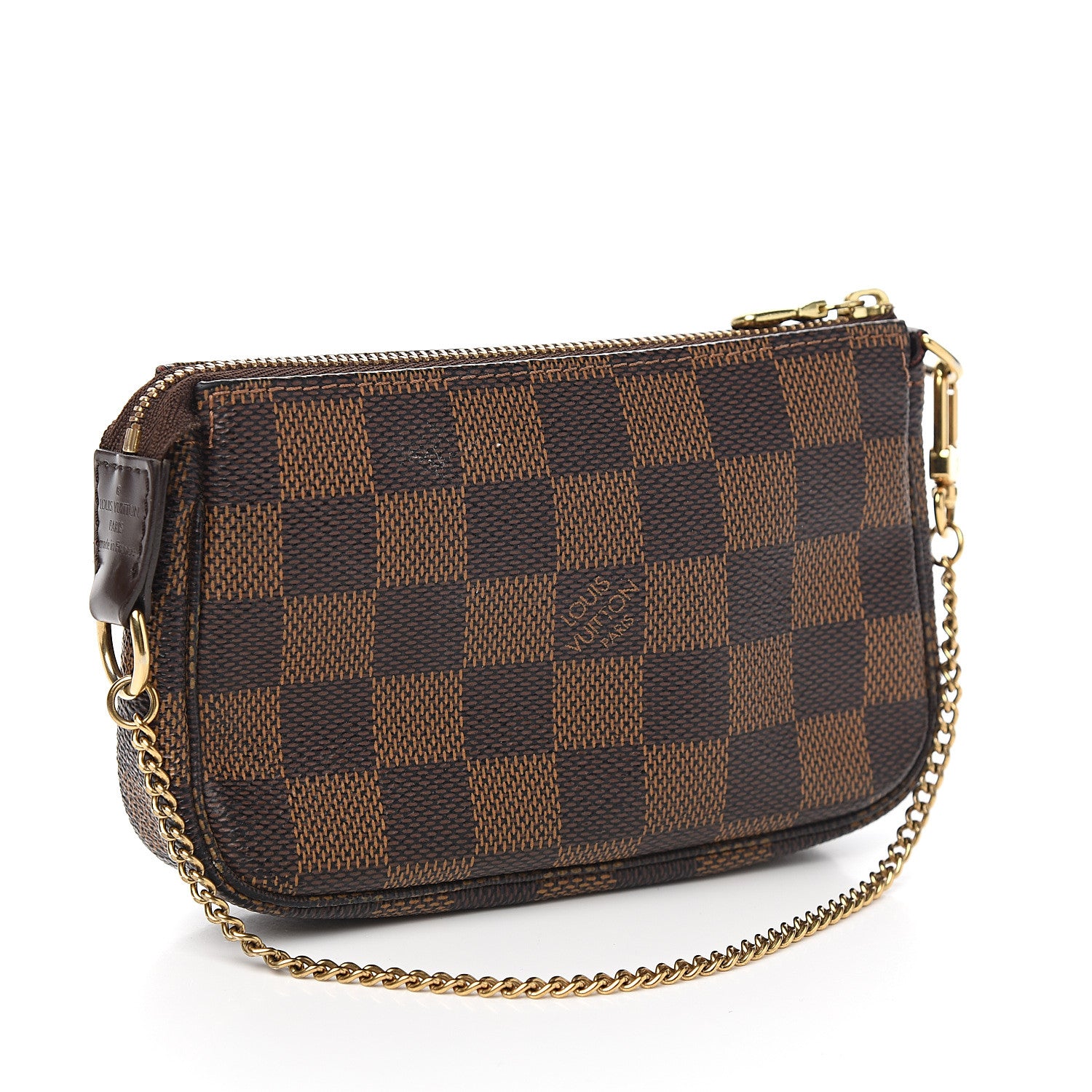 Louis Vuitton Damier Ebene Mini Pochette Accessories 2 of 8