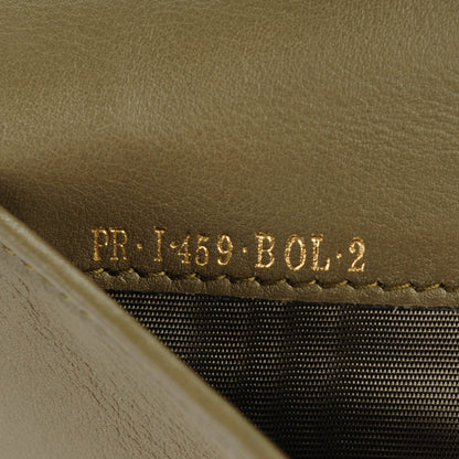 Valentino Garavani Calfskin Rockstud Flap Wallet Army Green 7 of 8