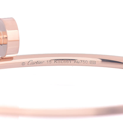 Cartier 18K Pink Gold Small Juste Un Clou Bracelet 15 4 of 5
