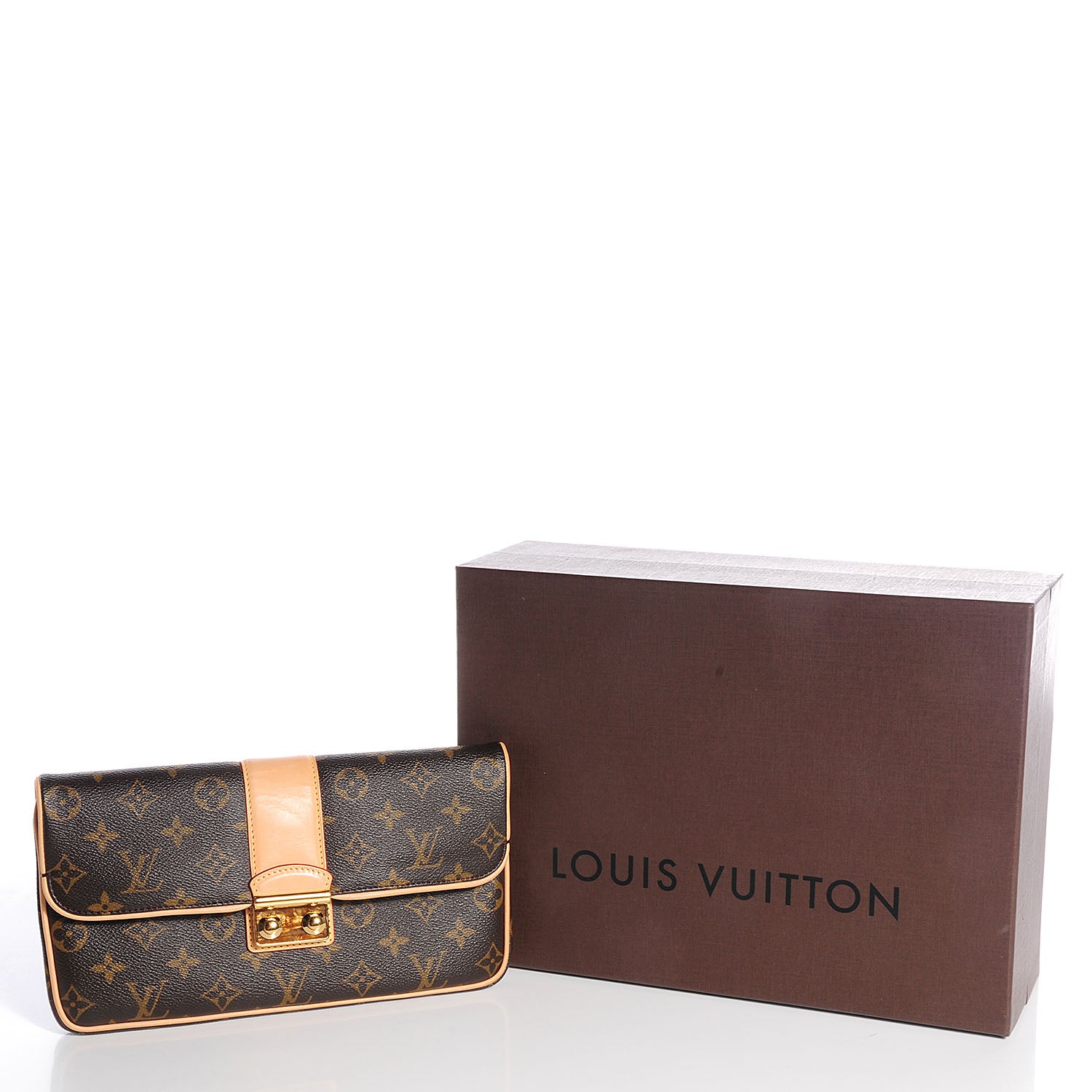 Louis Vuitton Monogram SC Slim Clutch 5 of 9