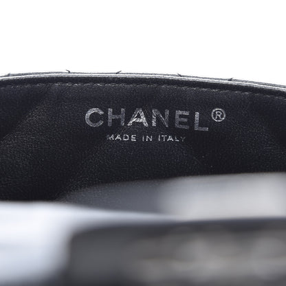 Chanel Lambskin Quilted East West Flap Black 7 of 10