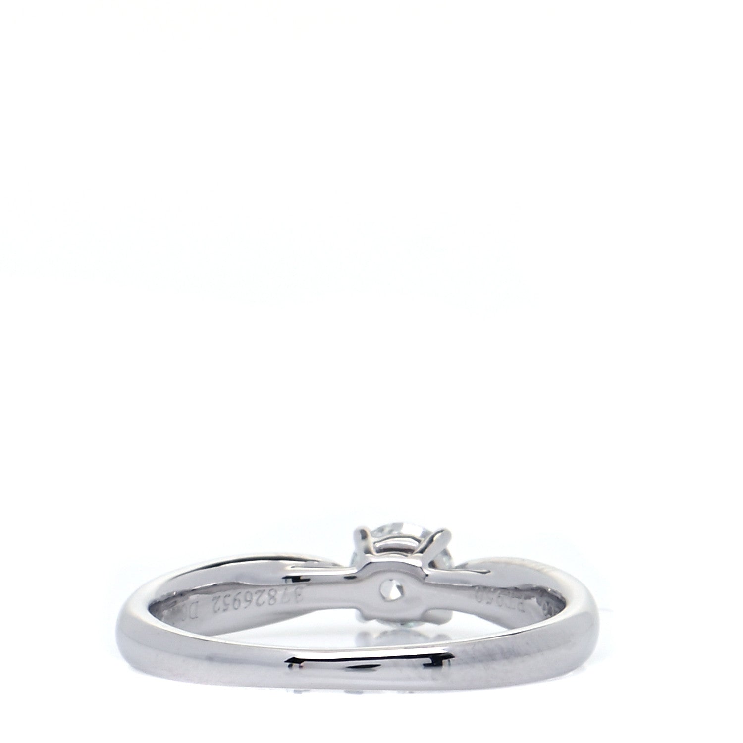 Tiffany Platinum Diamond .29ct Harmony Solitaire Engagement Ring 49 4.75 3 of 8