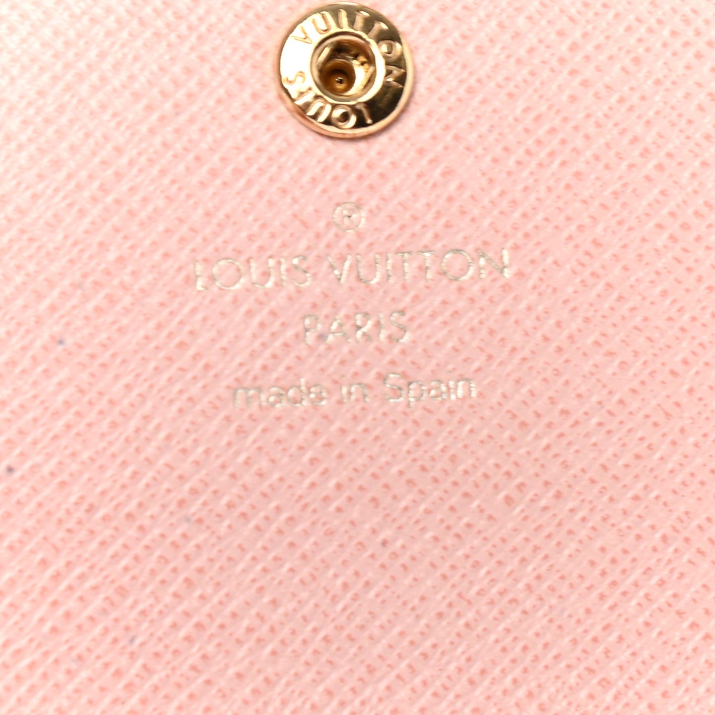 Monogram Rosalie Coin Purse Rose Ballerine