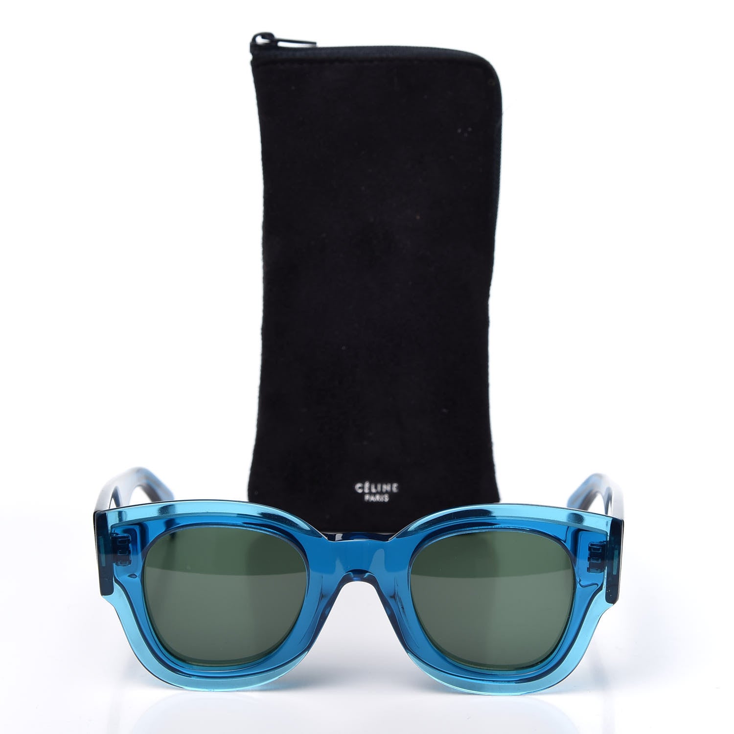 Celine Acetate Sunglasses CL 41446/S Blue 7 of 7