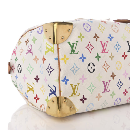 Louis Vuitton Monogram Multicolor Speedy 30 White 5 of 7