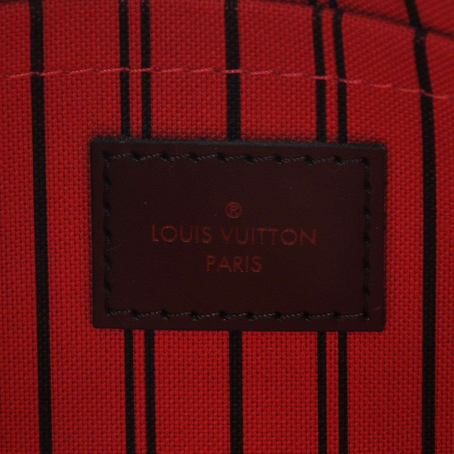 Louis Vuitton Damier Ebene Neverfull MM GM Pochette 6 of 6