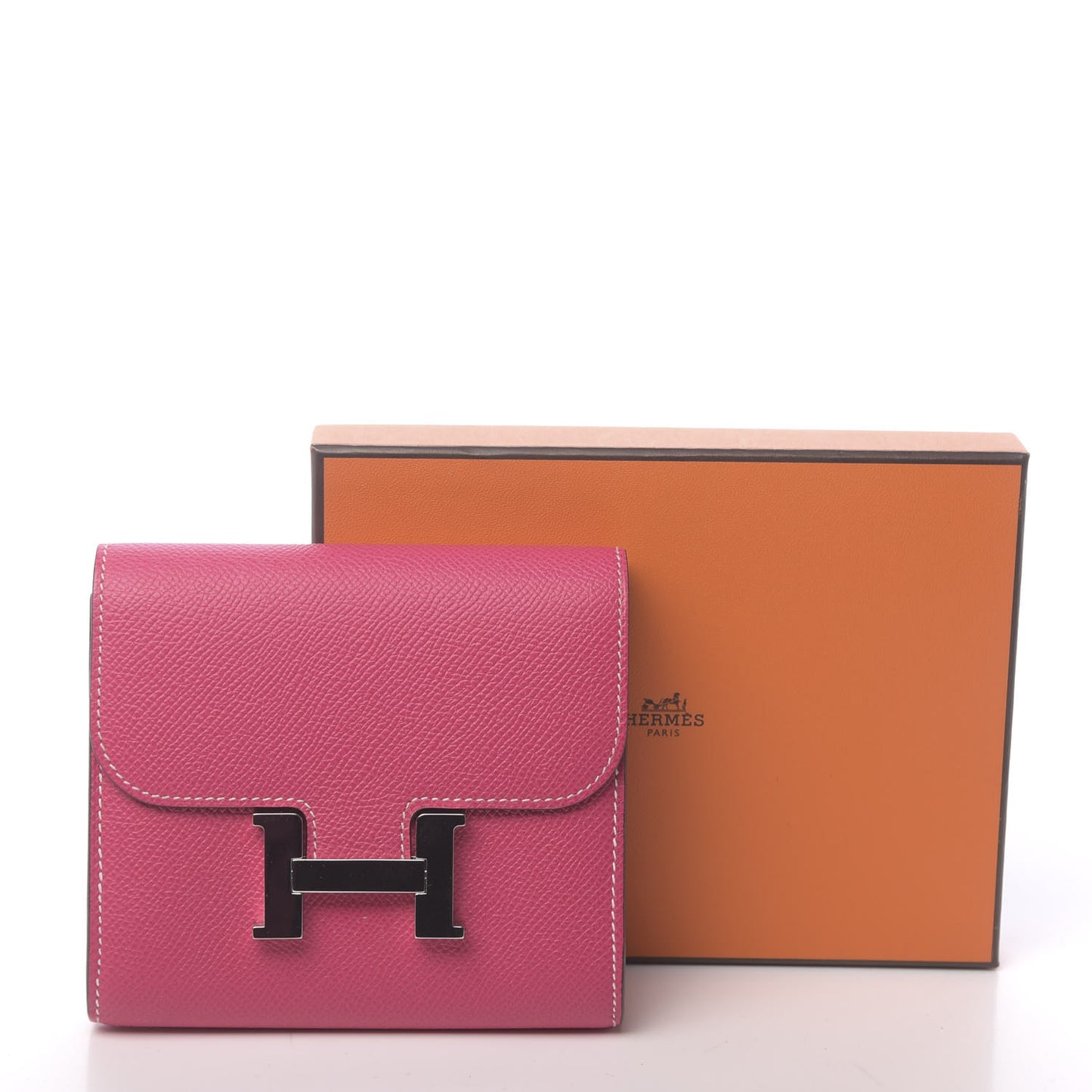 Epsom Constance Short Wallet Rose Tyrien