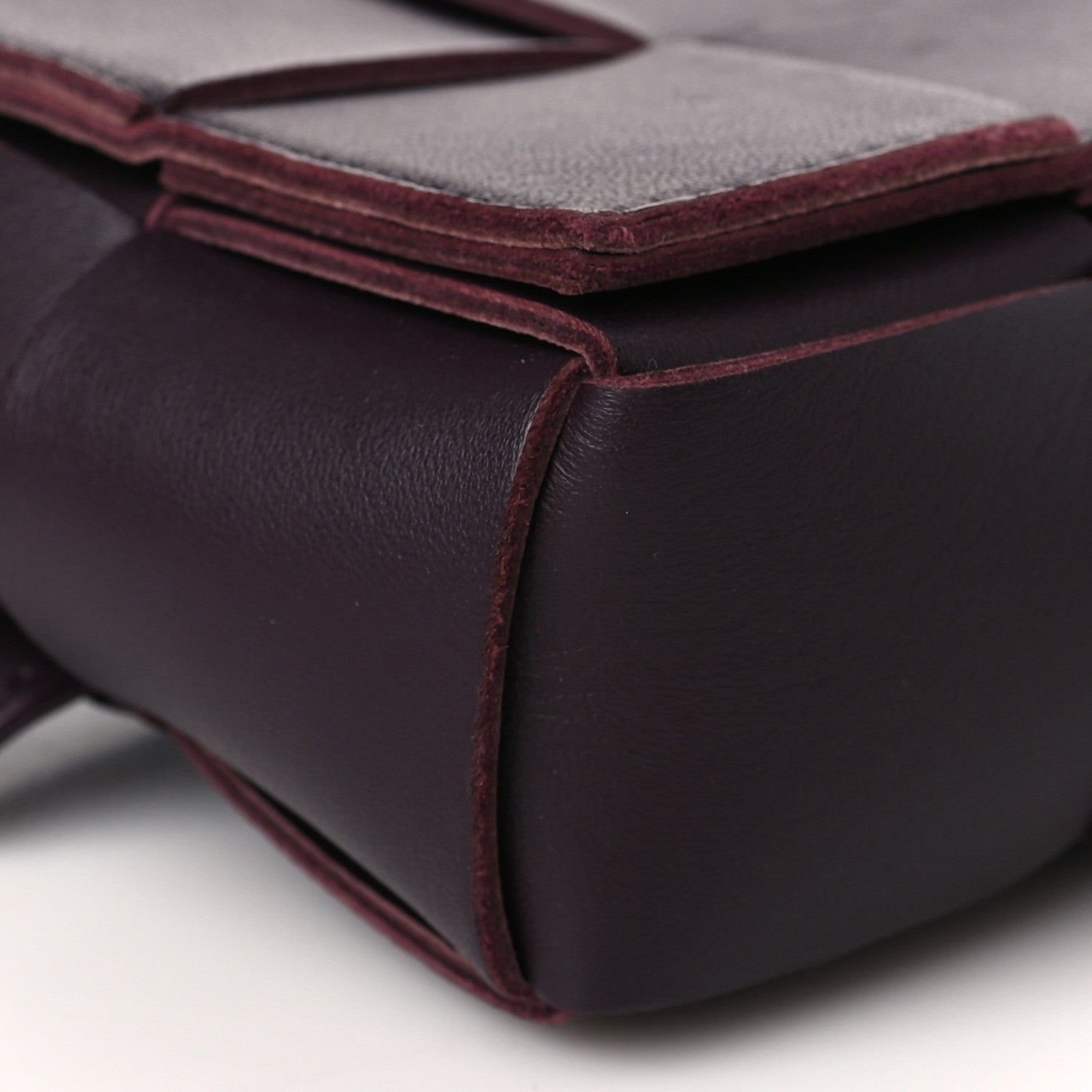 Bottega Veneta Nappa Maxi Intreccio The Belt Cassette Bag Grape 7 of 8