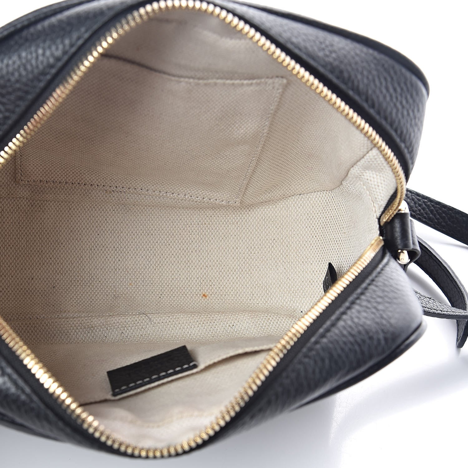 Gucci Pebbled Calfskin Small Soho Disco Bag Black 5 of 10