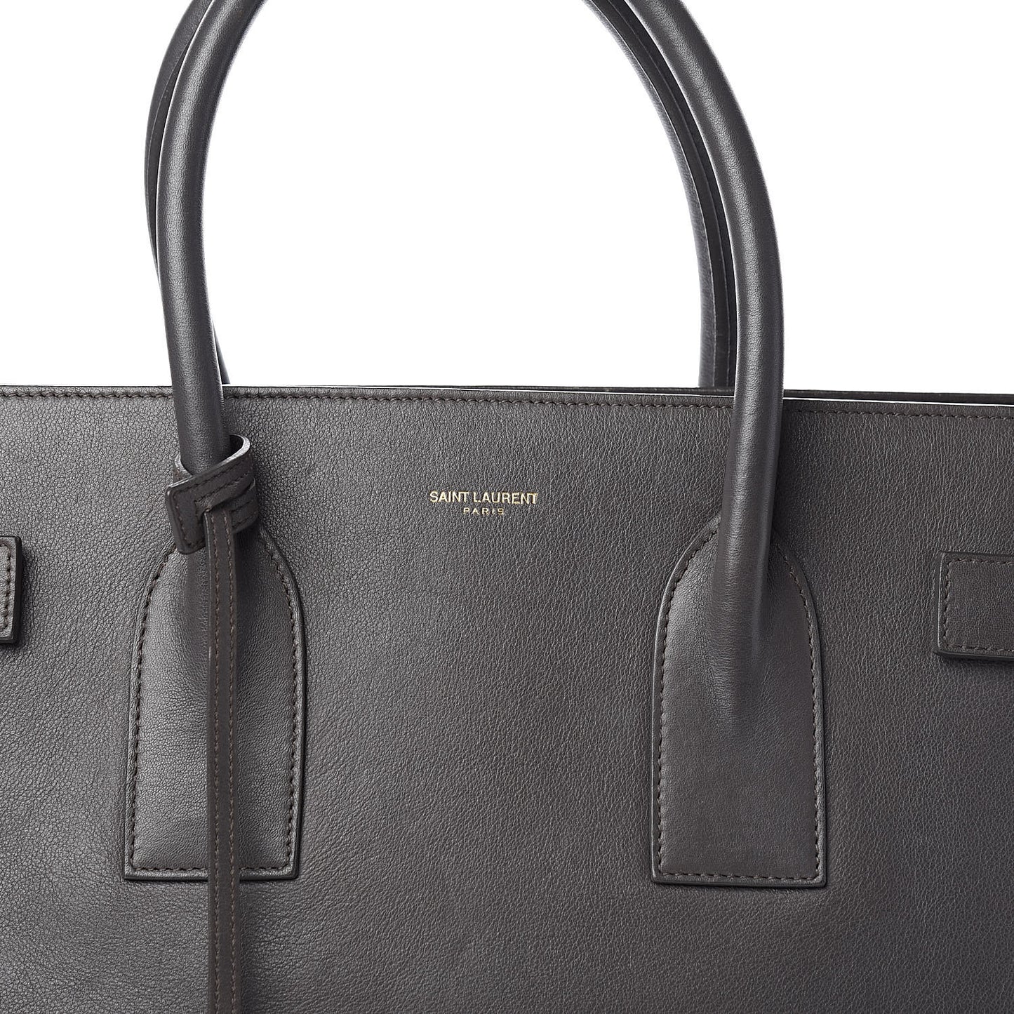 Calfskin Large Sac De Jour Carryall Grey
