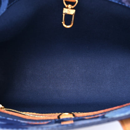 Louis Vuitton Vernis Ikat Catalina BB Grand Blue 5 of 11