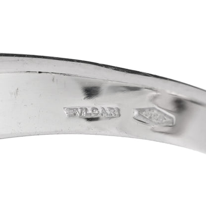 Bulgari 18K White Gold Diamond Cicladi Ring 59 8.75 5 of 5