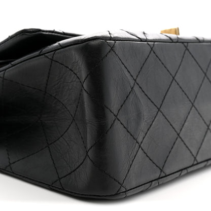 Chanel Aged Calfskin Quilted 2.55 Reissue 227 Flap Black 9 of 10
