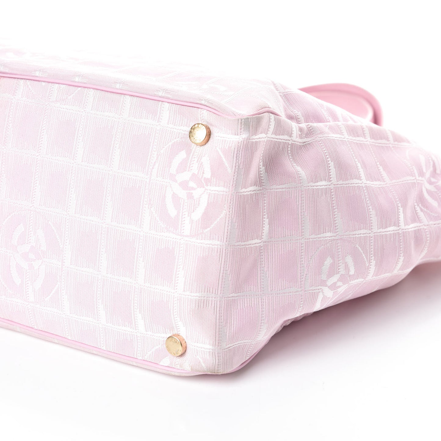Nylon Medium Travel Tote Pink