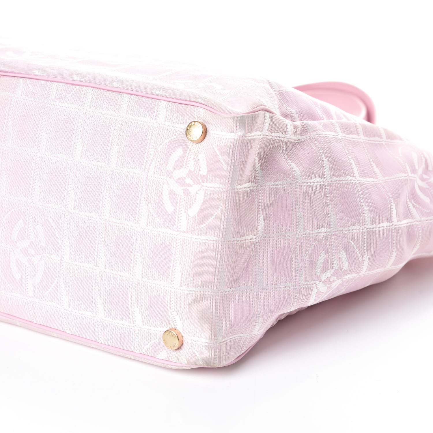 Chanel Nylon Medium Travel Tote Pink 10 of 10
