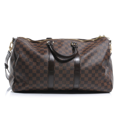 Louis Vuitton Damier Ebene Keepall Bandouliere 45 1 of 7