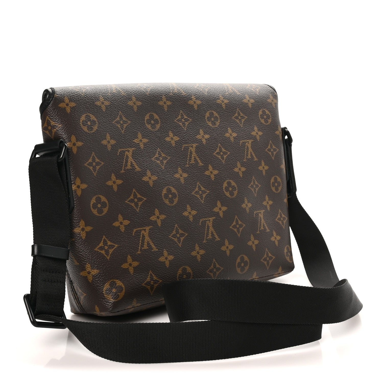 Louis Vuitton Monogram Macassar Magnetic Messenger 3 of 9