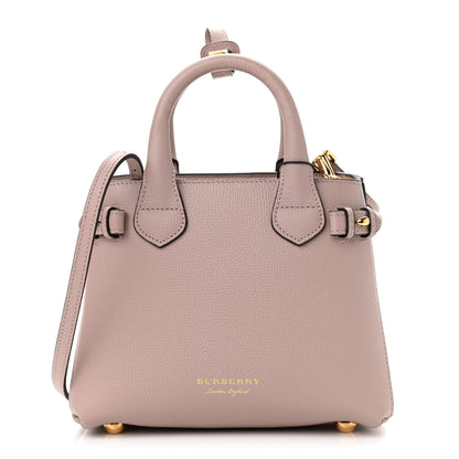 Burberry Grainy Calfskin House Check Baby Banner Tote Pale Orchid 1 of 10