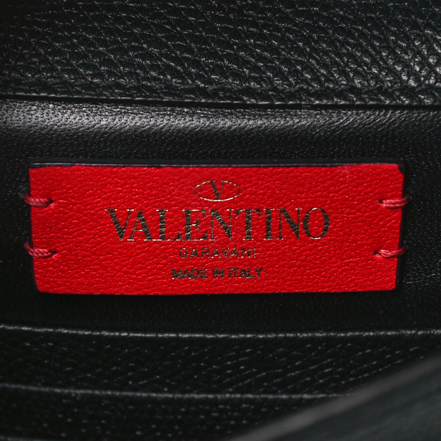 Valentino Garavani Calfskin VLogo Crossbody Bag Black 6 of 10