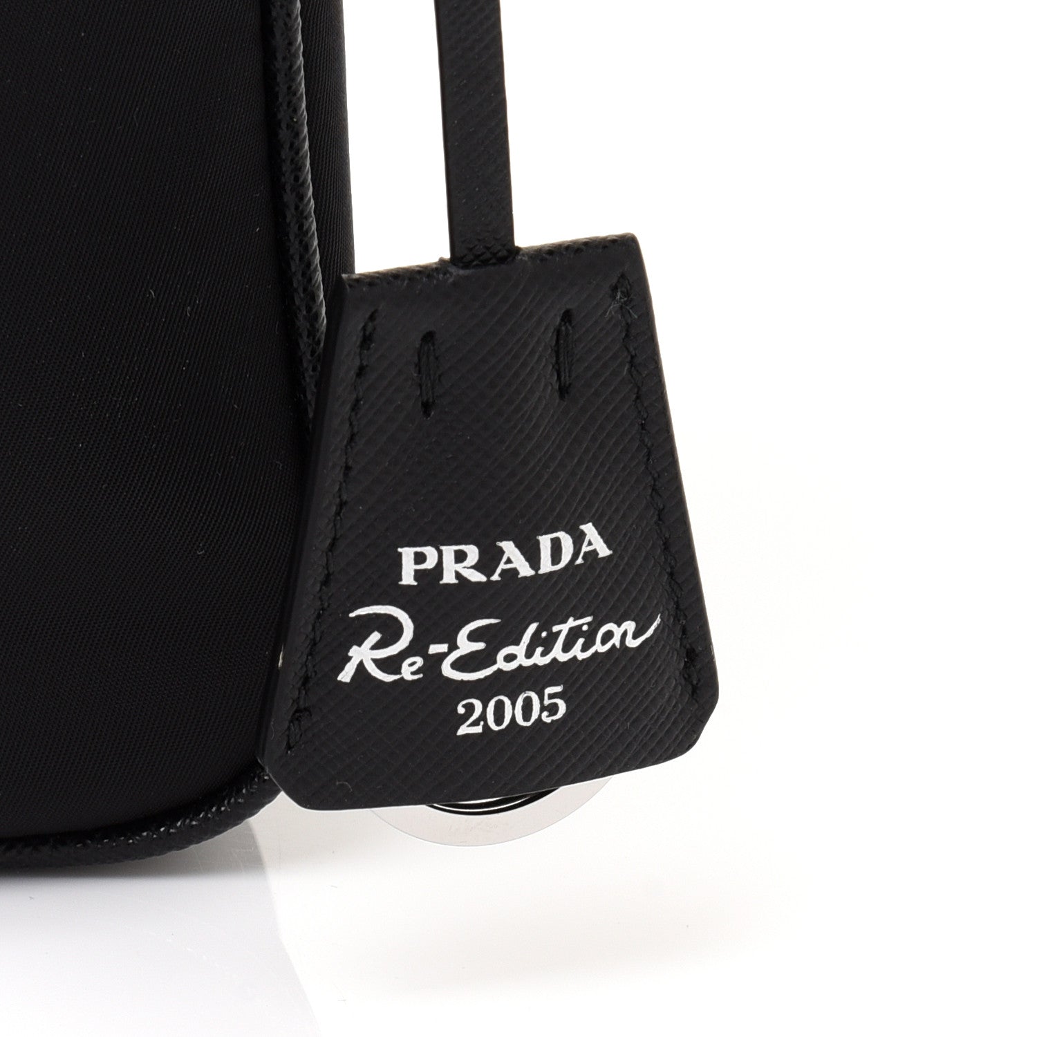 Prada Nylon Re-Edition 2005 Shoulder Bag Black 11 of 14