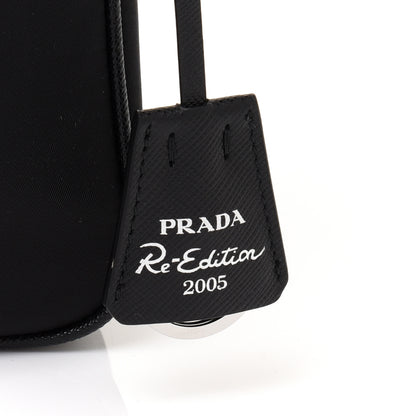 Prada Nylon Re-Edition 2005 Shoulder Bag Black 11 of 14