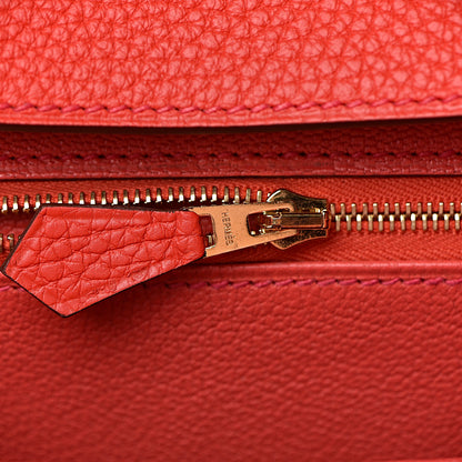 Hermes Togo Birkin 40 Geranium 30 of 38