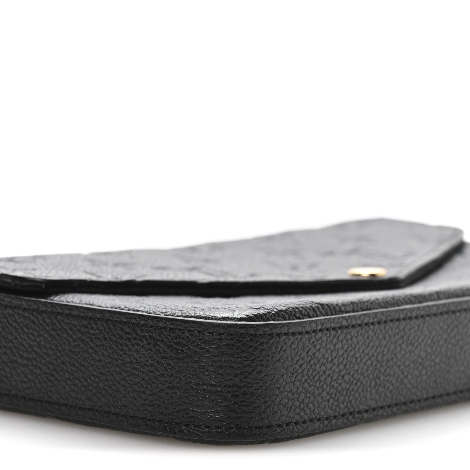 Louis Vuitton Empreinte Pochette Felicie Chain Wallet Black 9 of 11