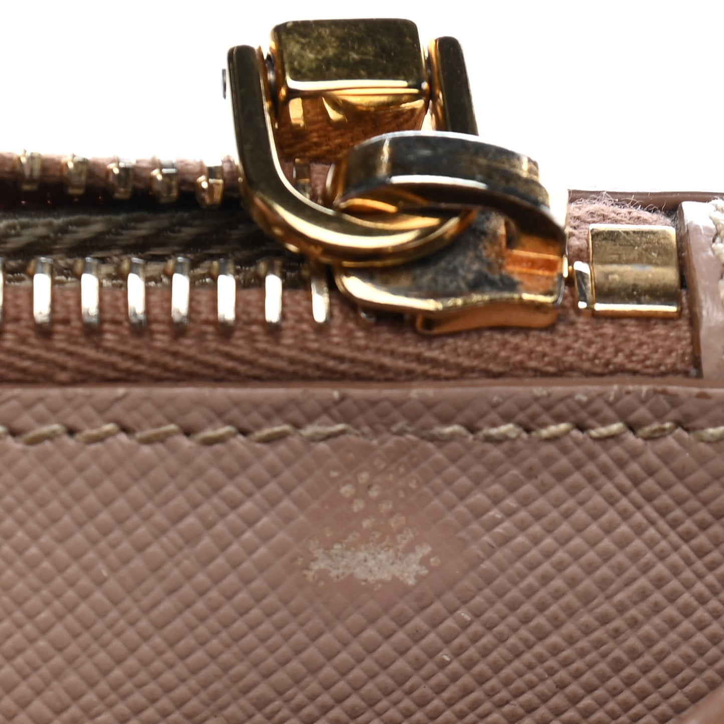 Saffiano Medium Galleria Double Zip Tote Cipria