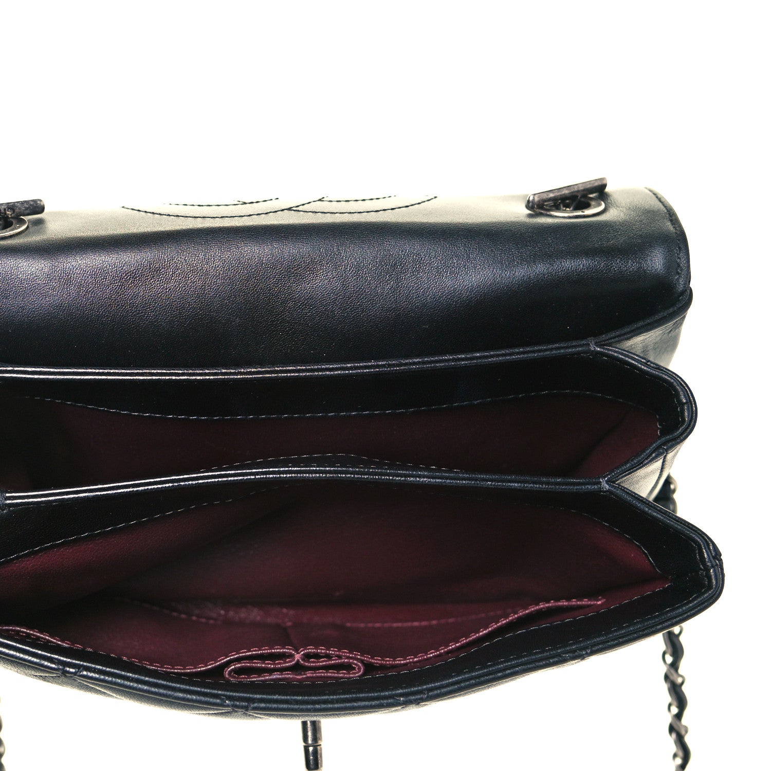 Chanel Lambskin Quilted Small Trendy CC Dual Handle Flap Bag Black 13 of 13