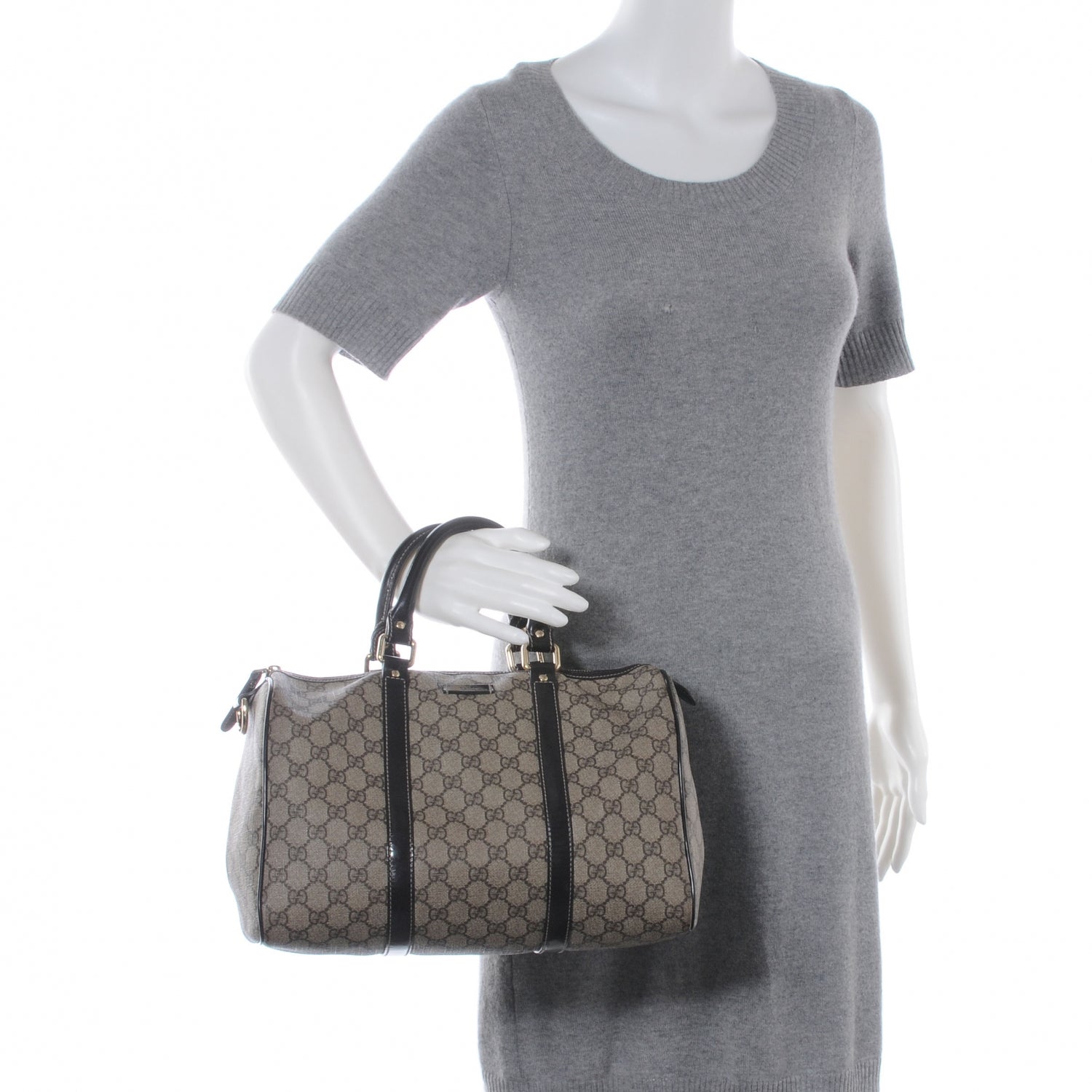 Gucci Monogram Medium Joy Boston Bag Brown 2 of 7