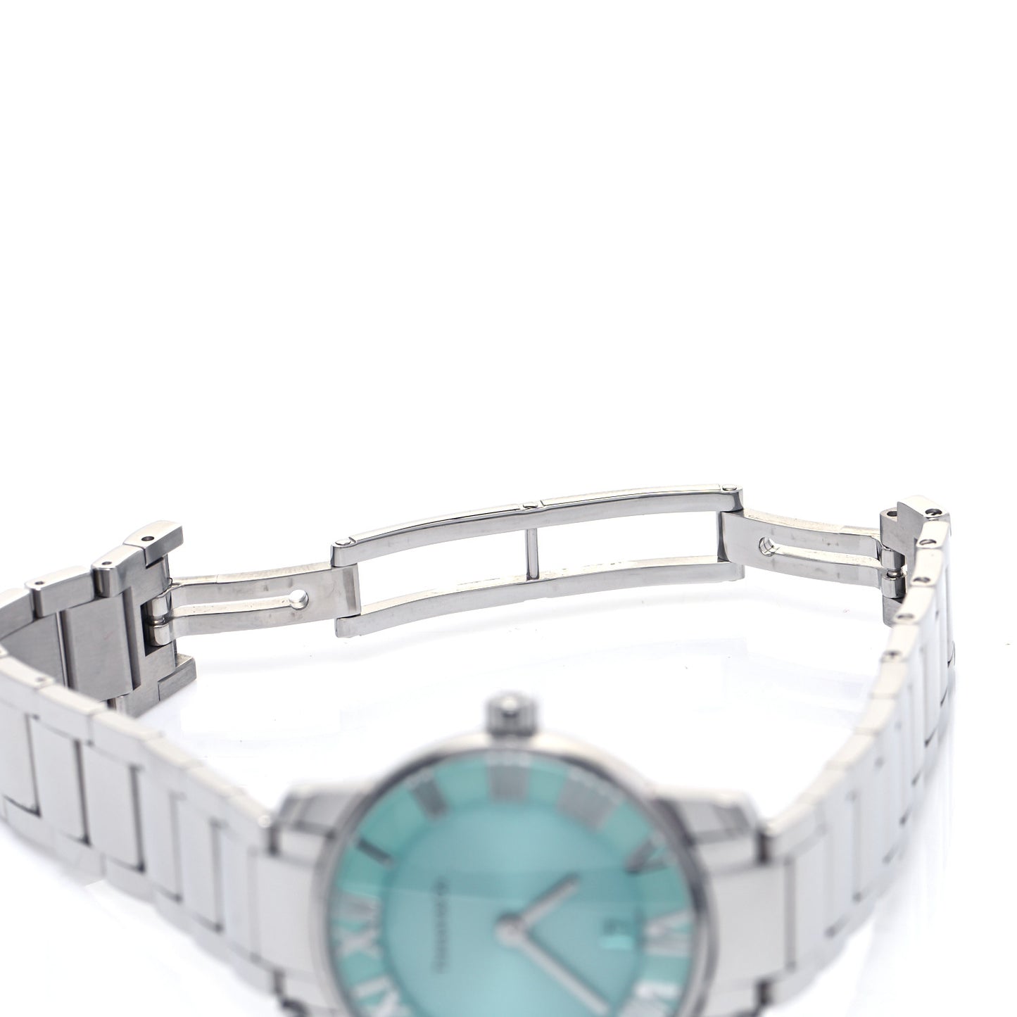 Stainless Steel 29mm Atlas 2-Hand Quartz Watch Tiffany Blue