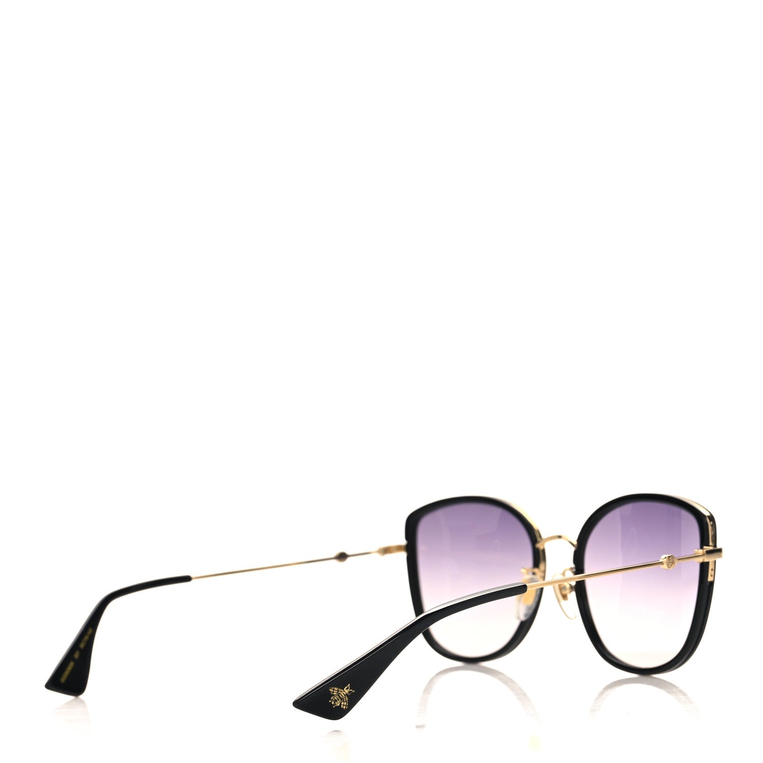 Gucci Cat Eye Sunglasses GG0606SK Black 4 of 7