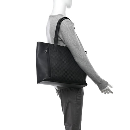 Louis Vuitton Damier Infini Cabas Voyage Onyx 2 of 11