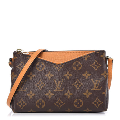 Louis Vuitton Monogram Pallas Uniformes Crossbody Safran 1 of 8