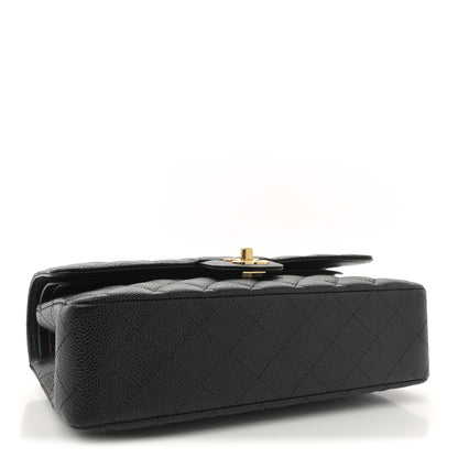 Chanel Caviar Quilted Medium Double Flap Black 4 of 10