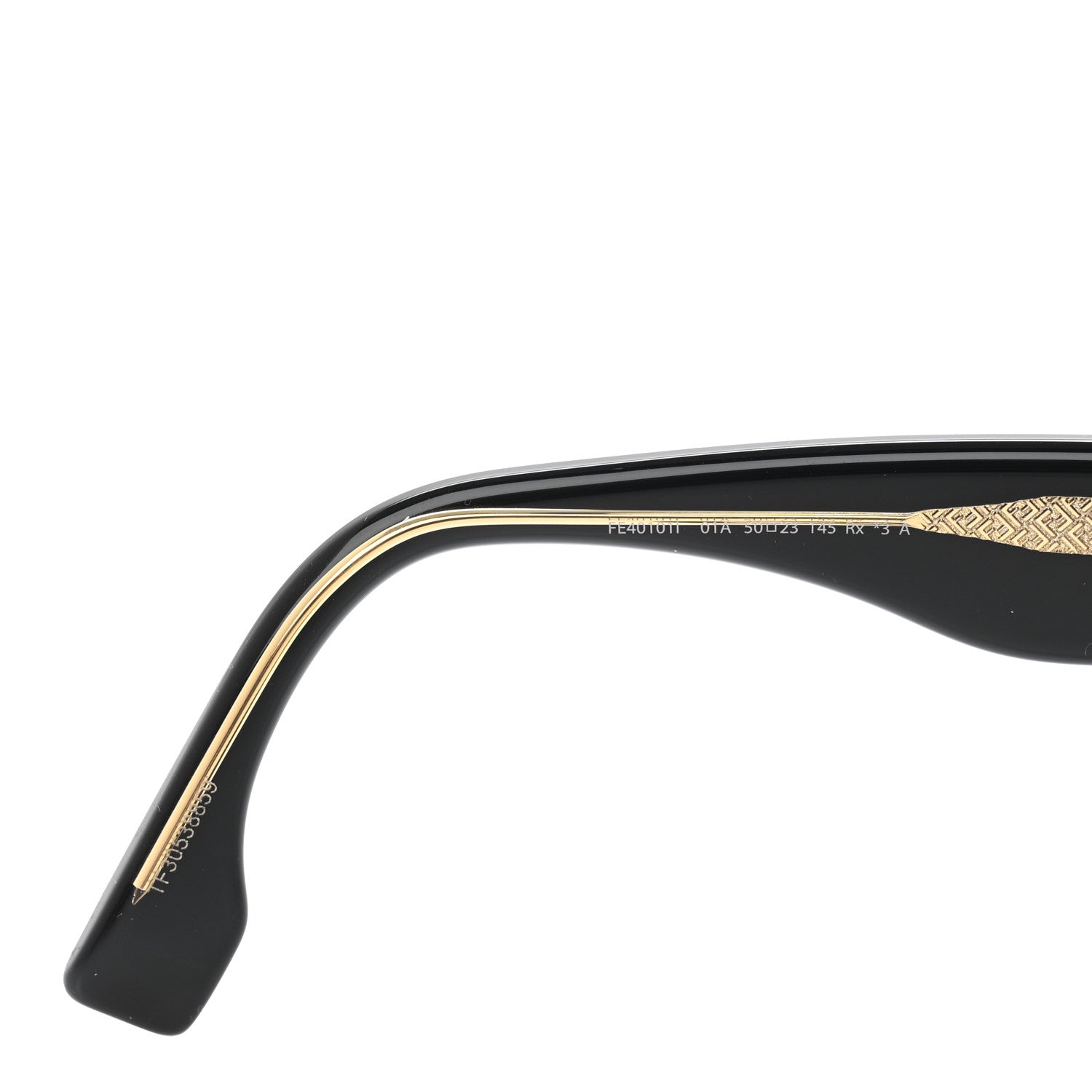 Fendi Acetate Fendi Square Sunglasses FE40101I Black 6 of 7