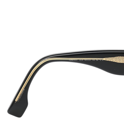 Fendi Acetate Fendi Square Sunglasses FE40101I Black 6 of 7