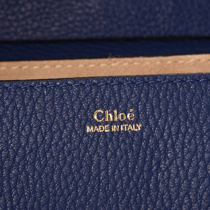 Chloe Grained Lambskin Drew Shoulder Bag Royal Navy 6 of 7