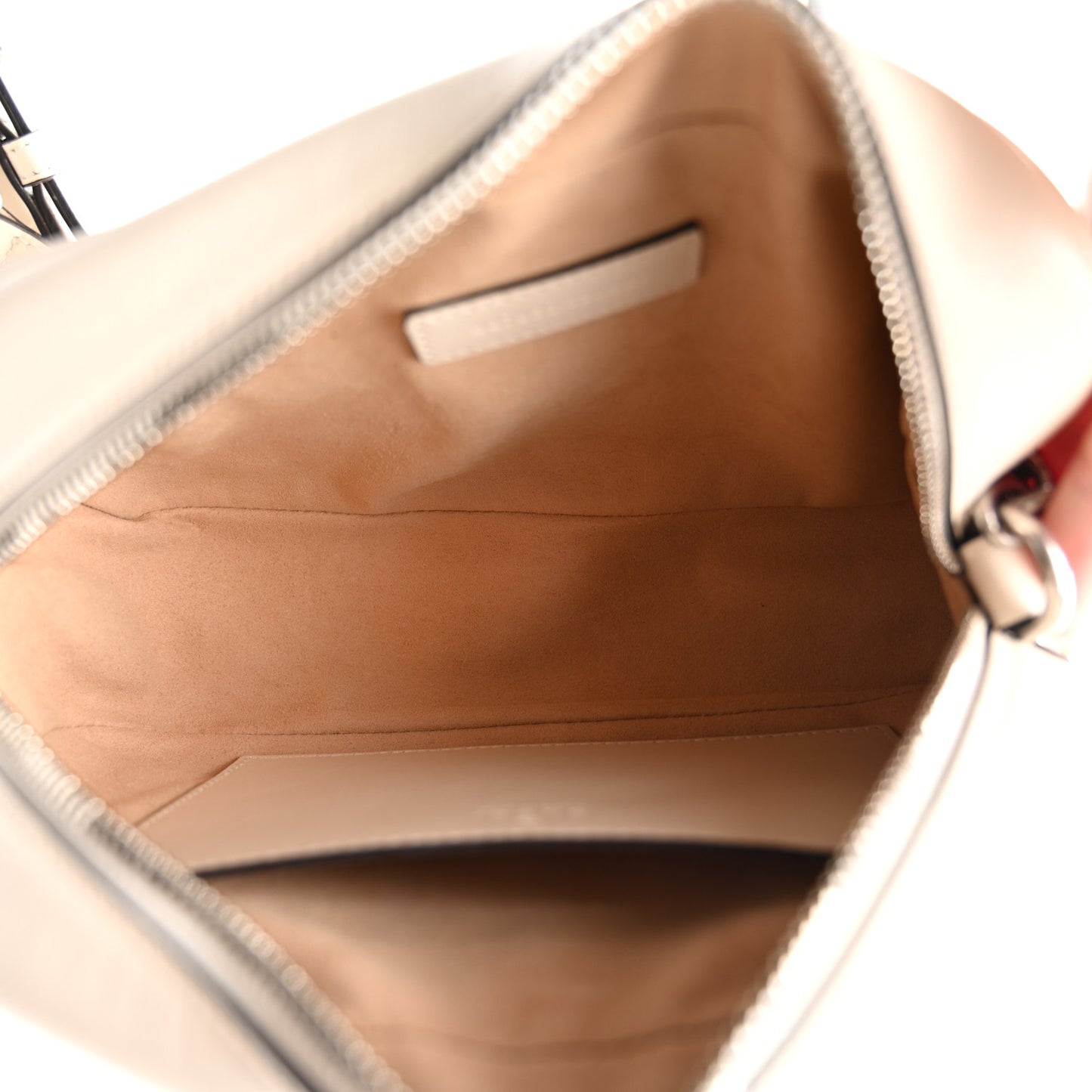 Calfskin Matelasse Aria Small GG Marmont Chain Shoulder Bag Mystic White