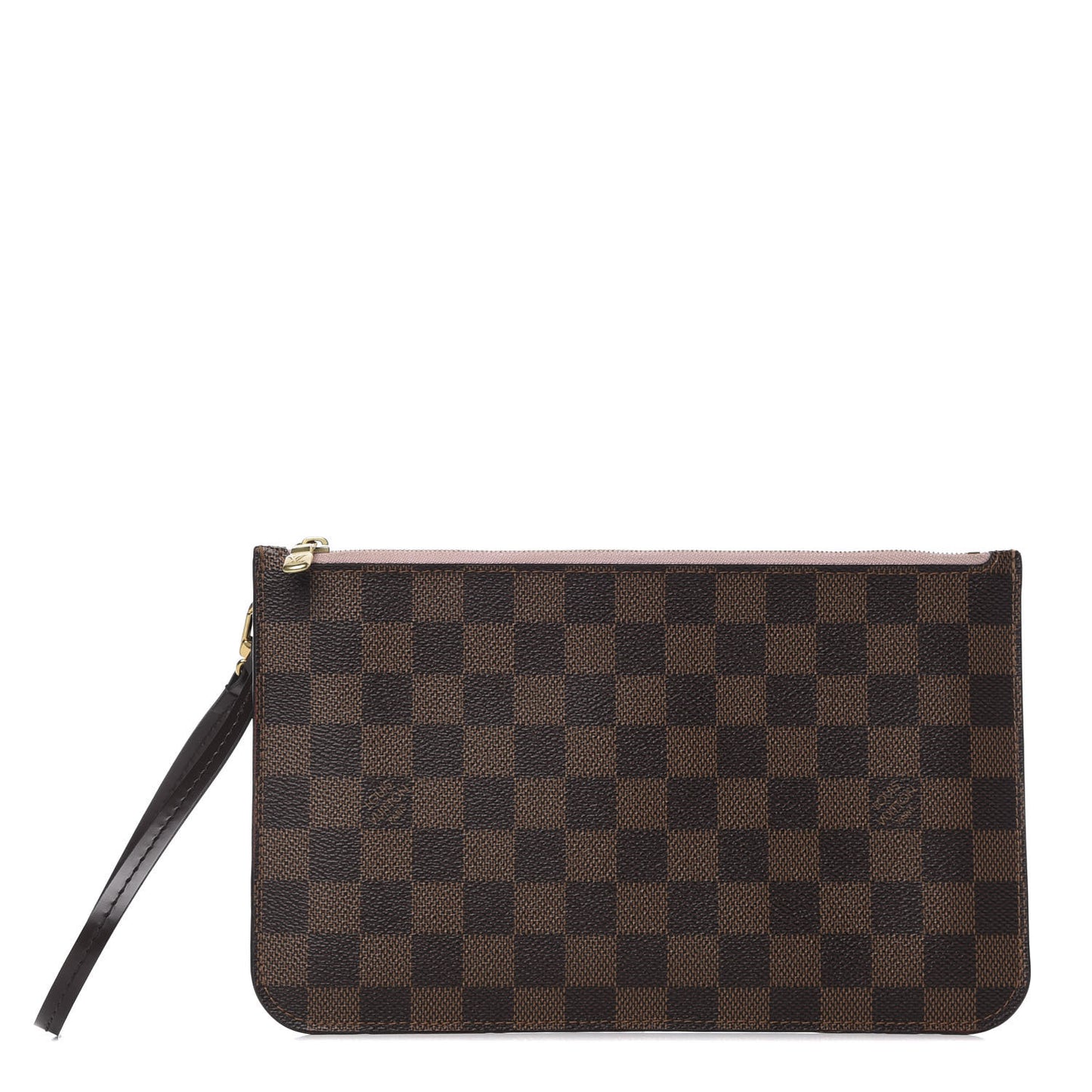 Damier Ebene Neverfull MM GM Pochette Rose Ballerine