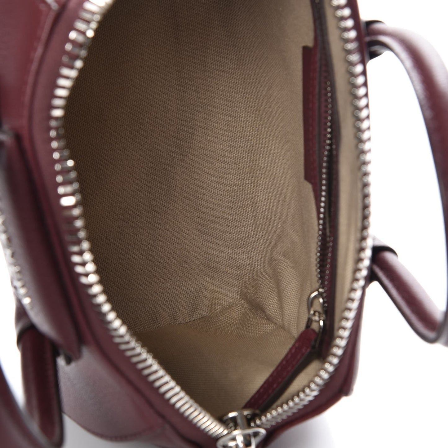 Sugar Goatskin Mini Antigona Oxblood