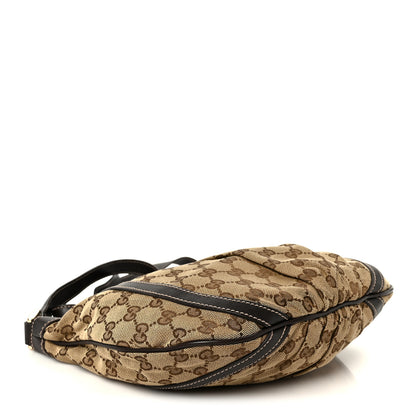 Gucci Monogram Small D Gold Ring Messenger Dark Brown 4 of 11