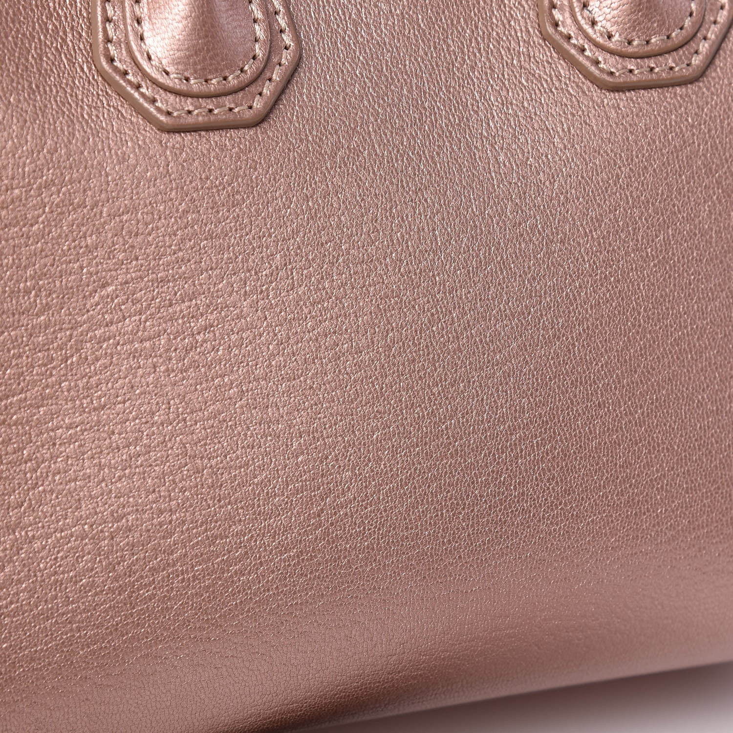Givenchy Metallic Sugar Goatskin Mini Antigona Light Pink 9 of 14