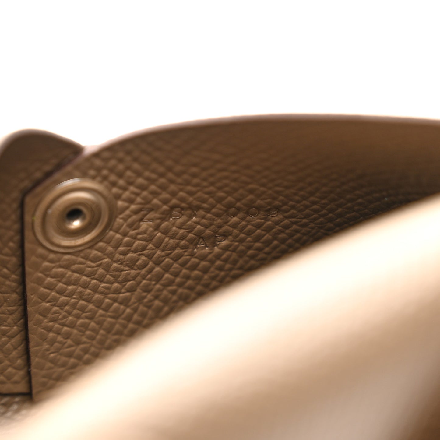 Epsom Calvi Card Case Etoupe