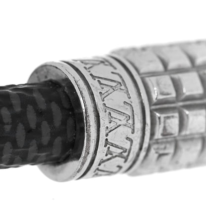 Louis Vuitton Damier Graphite Digit Bracelet 5 of 5
