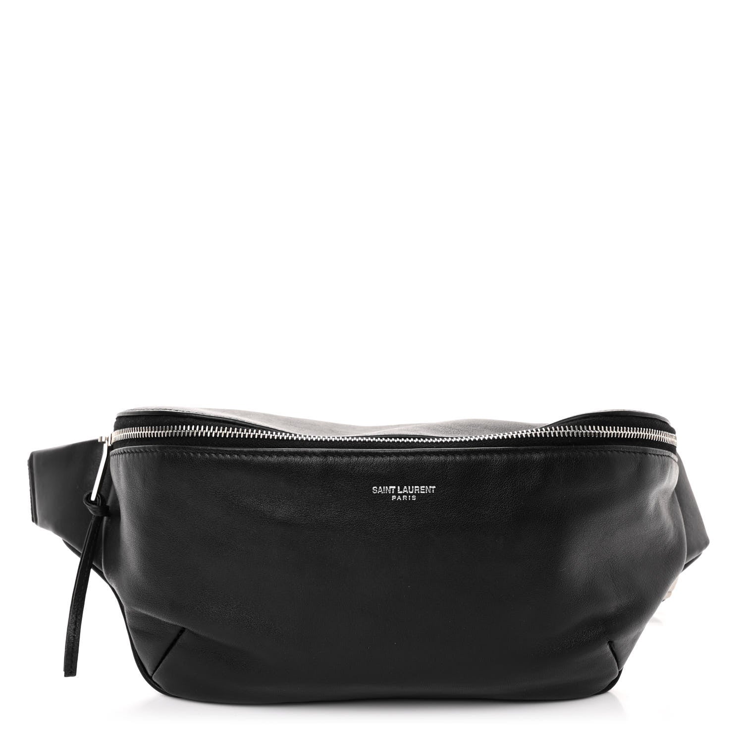 Saint Laurent Calfskin Belt Bag Black 1 of 9