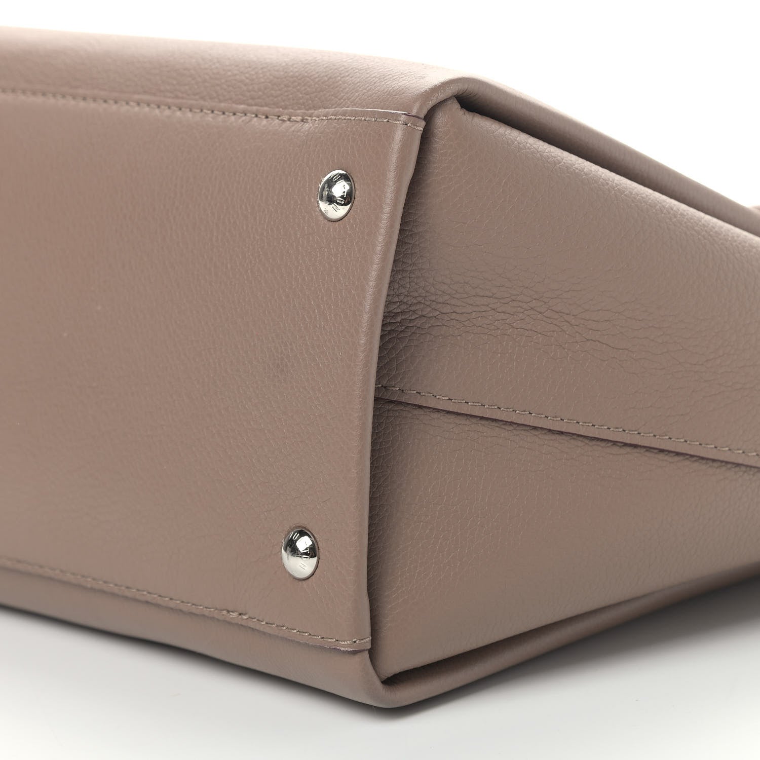Louis Vuitton Calfskin Lockmeto Taupe Glace 6 of 9