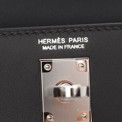 Hermes Swift Kelly Danse II Belt Bag Graphite 6 of 10